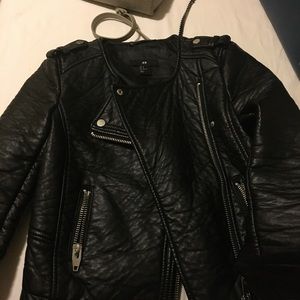 Leather jacket